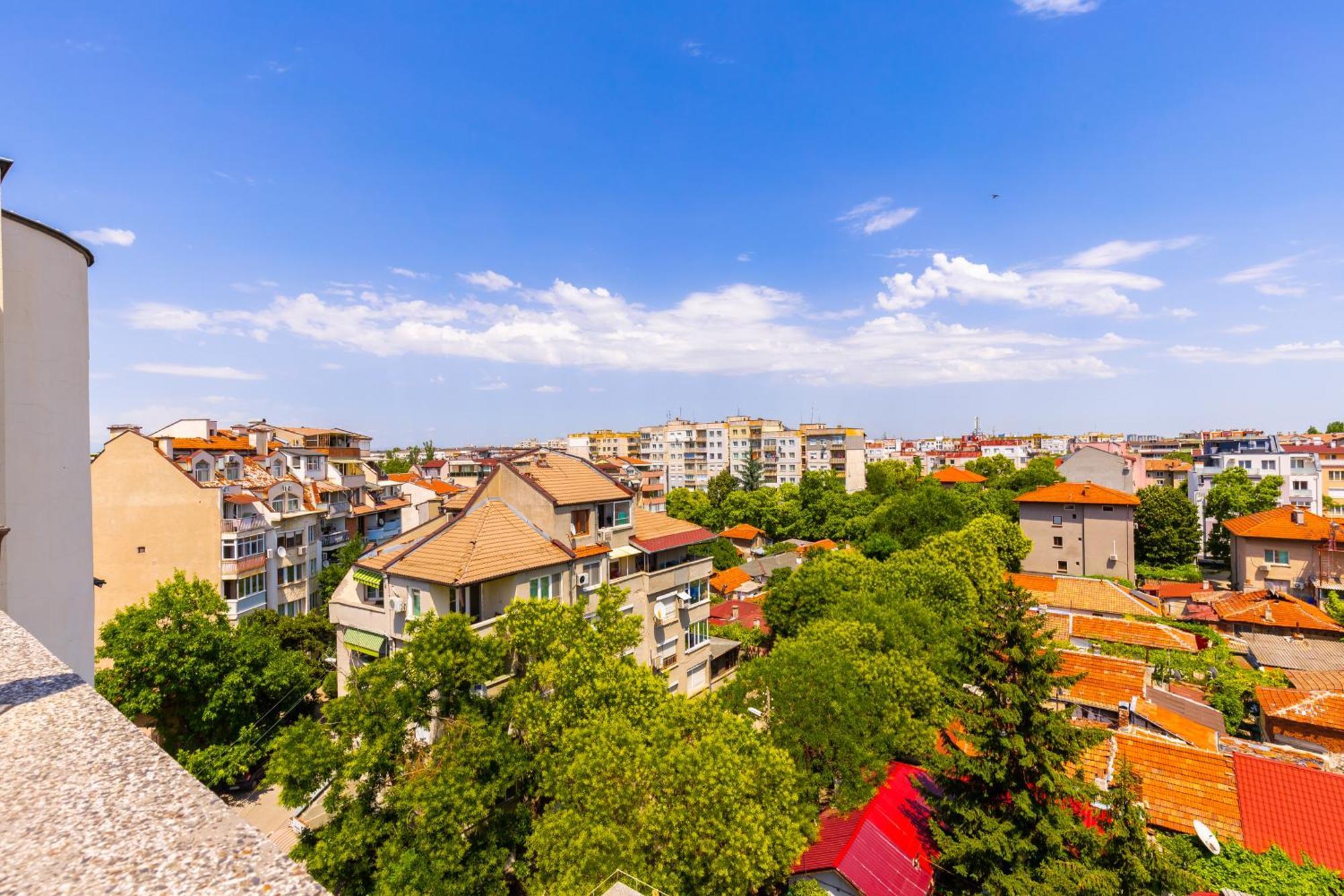 Roof Top Terrace Maisonette Plovdiv Exteriér fotografie